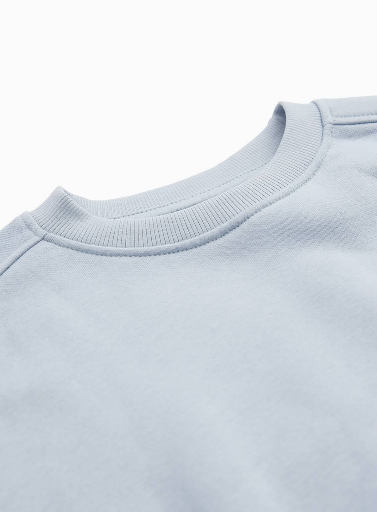 Light Blue Crew Neck Sweatshirt 11 years - Image 2